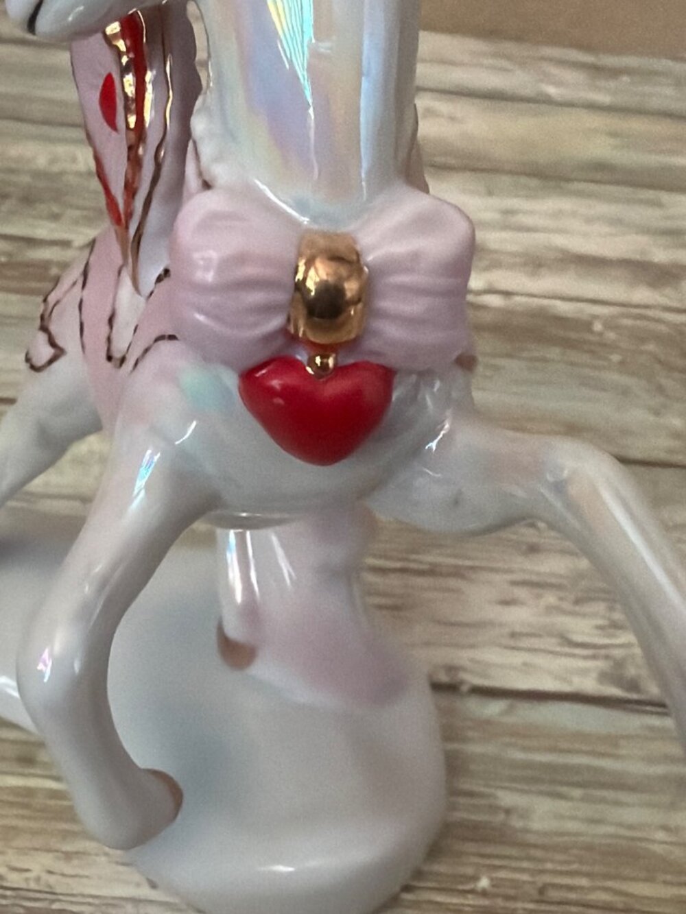 Franklin Mint Treasury of Unicorns Love Series Where Loving Hearts Meet w/FLAW - Picture 14 of 14